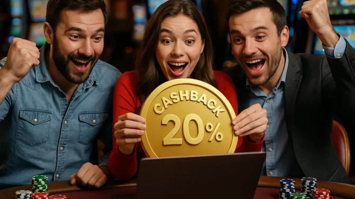 Кэшбэк в слотах: как вернуть до 20% от проигрыша и играть выгоднее