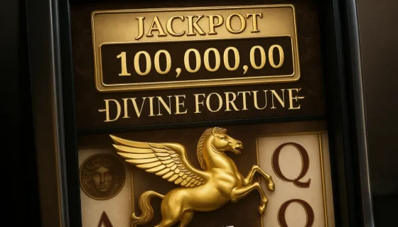 Divine Fortune от NetEnt: статичный джекпот и RTP 96.59%
