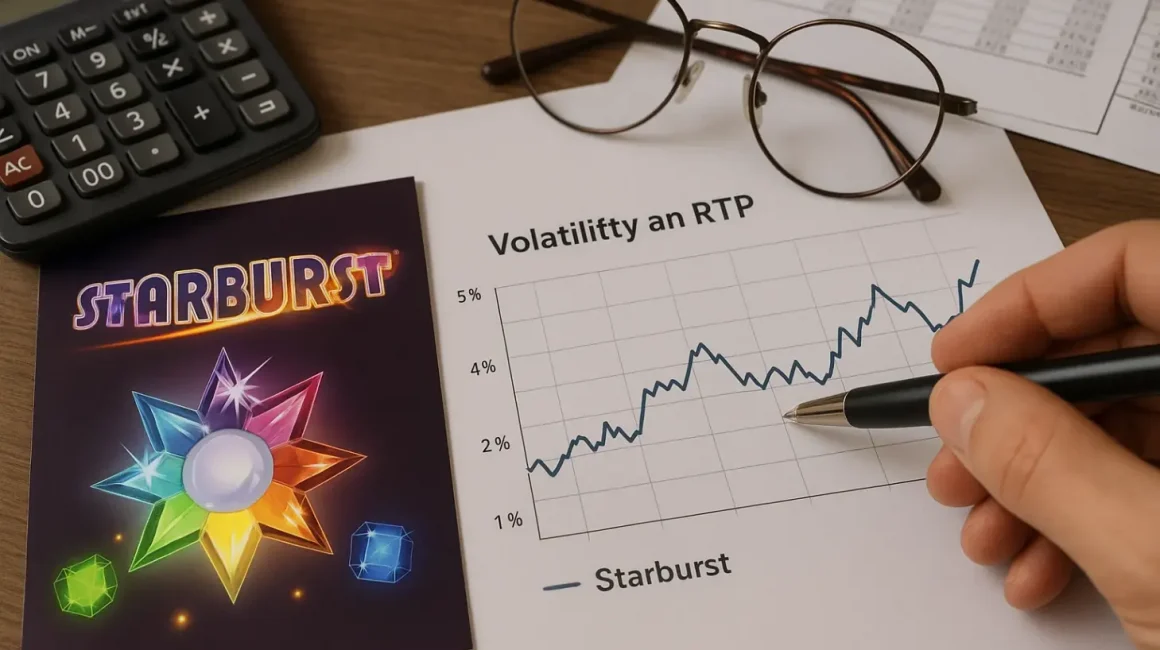 Почему Starburst остаётся популярным: анализ волатильности и RTP