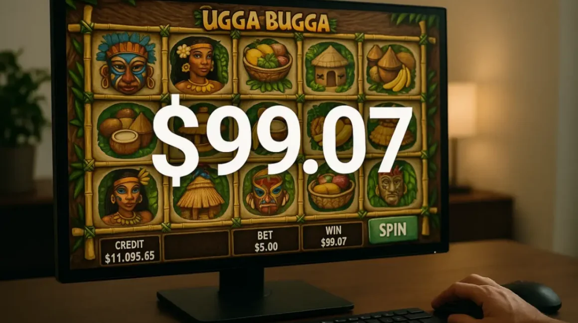 Почему Ugga Bugga от Playtech — лидер по возврату игроку (RTP 99.07%)