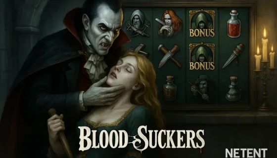Blood Suckers: самый выгодный слот от NetEnt с бонусной игрой