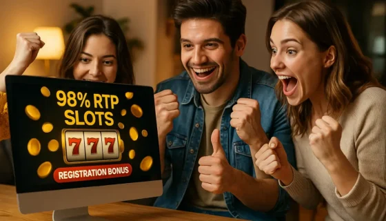 Как получить бонус за регистрацию в слотах с RTP от 98%