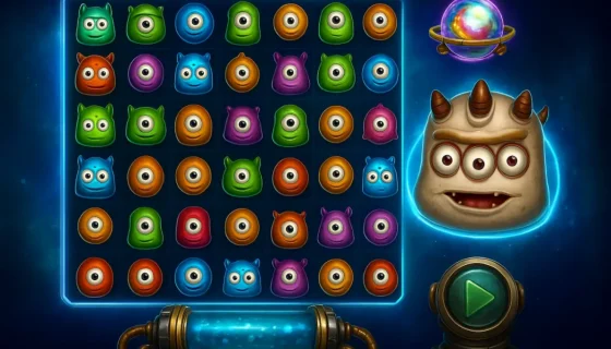 Reactoonz: слот с нестандартной механикой и высокой волатильностью